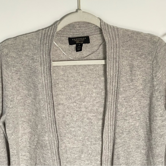 Charter Club 100% cashmere open front cardigan Sweater 35988 - Picture 9 of 16